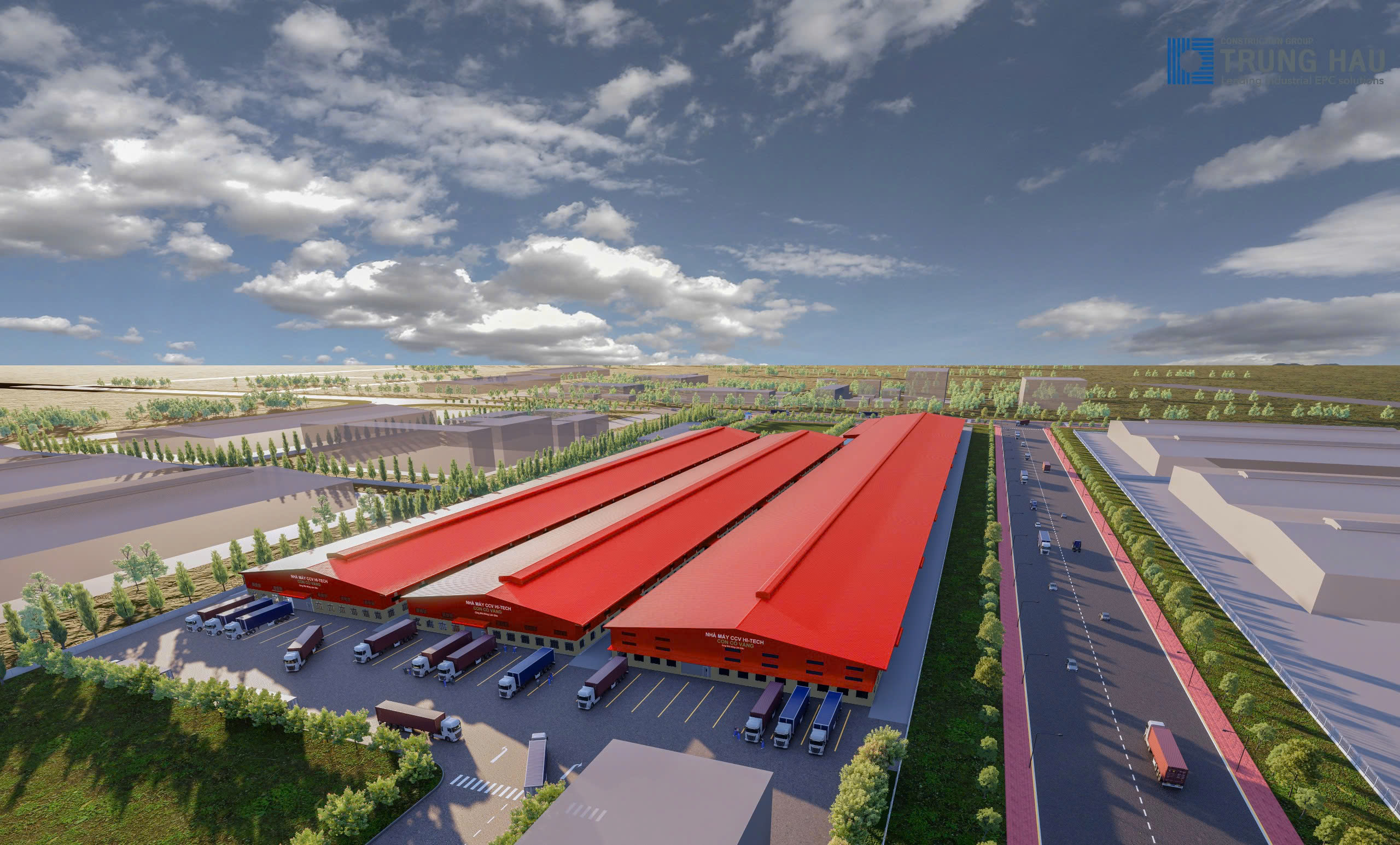 NHÀ MÁY CON CÒ VÀNG